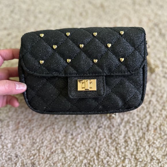 The Children's Place Girl's Small Black Crossbody Bag - Picture 6 of 6